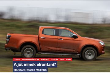 Totalcar Bemutató: Isuzu D-Max 2020.A JÓT MINEK ELRONTANI?