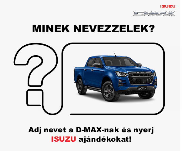 ,,ISUZU - Minek nevezzelek?" nyereményjáték