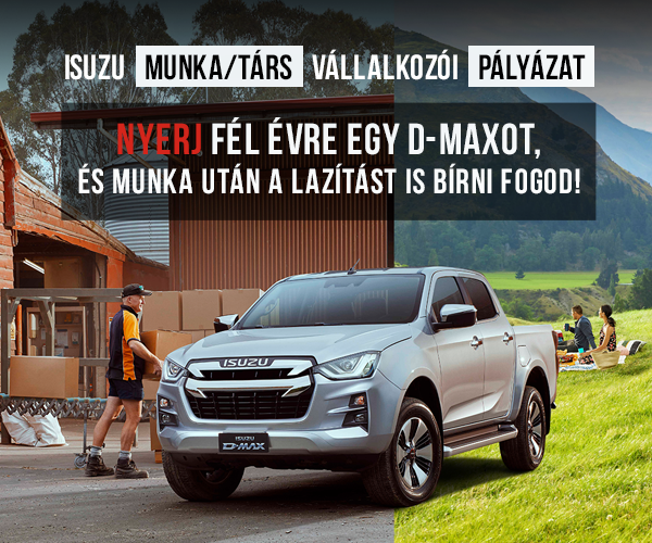 ISUZU Munka/Társ Vállalkozói Pályázat